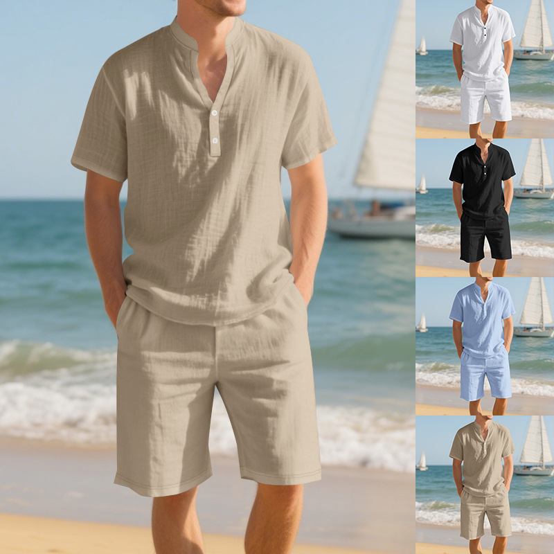 Sommerliches, lockeres Leinen- – Linen Shorts Men Bewertung und Preis