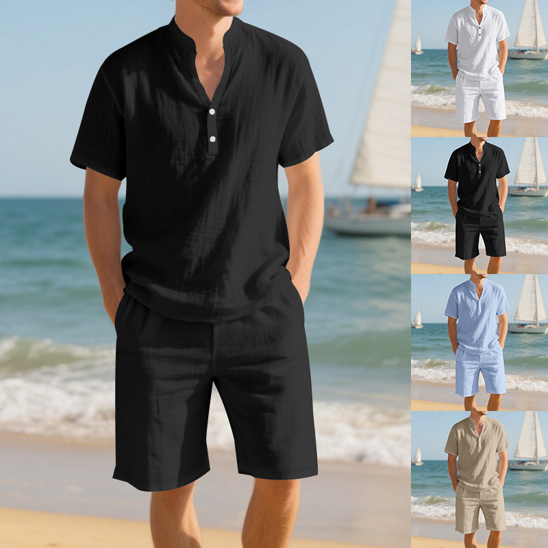 Sommerliches, lockeres Leinen- – Linen Shorts Men Bewertung und Preis