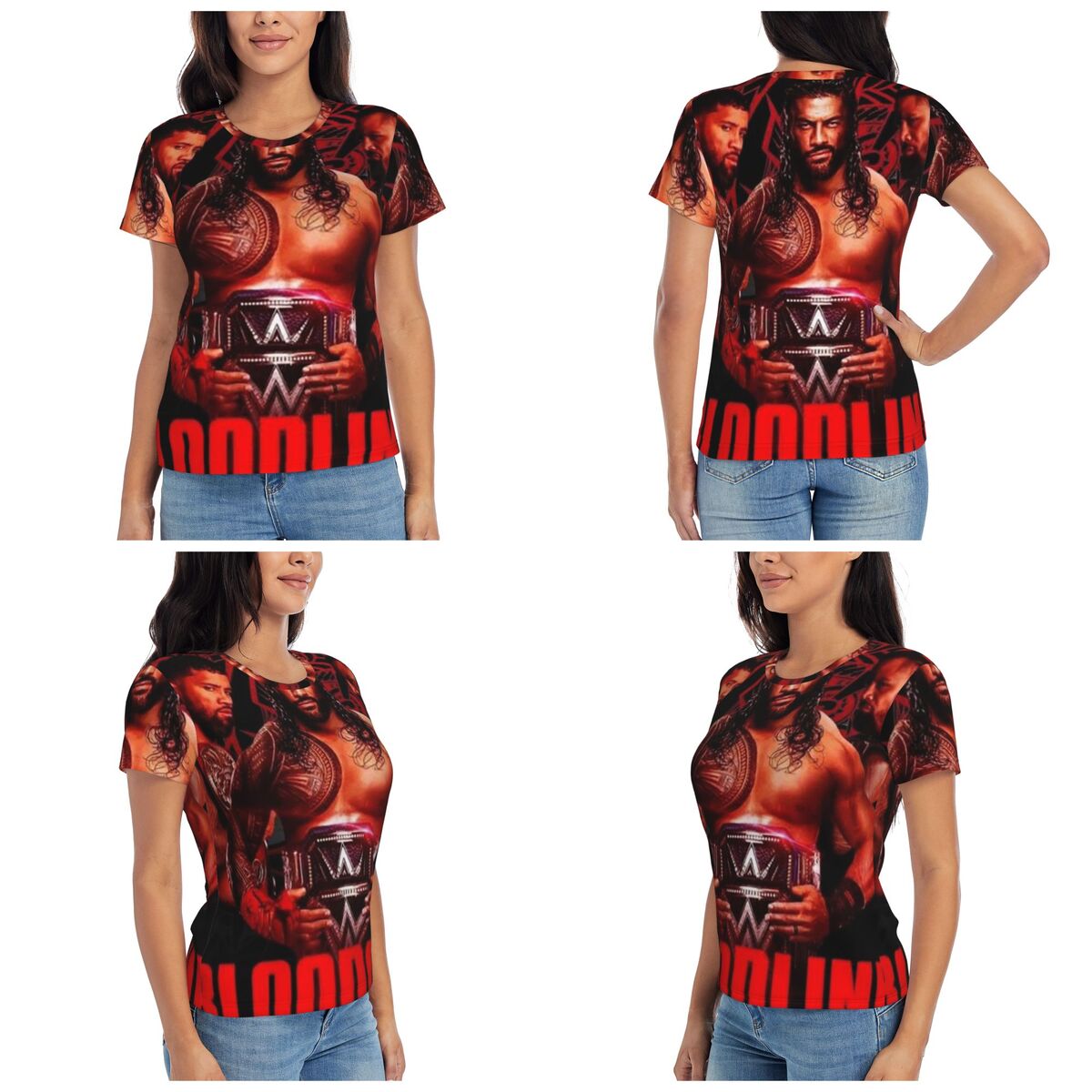 Wrestler Roman Reigns Wrestlin – Summer Reign Clothing Bewertung und Preis