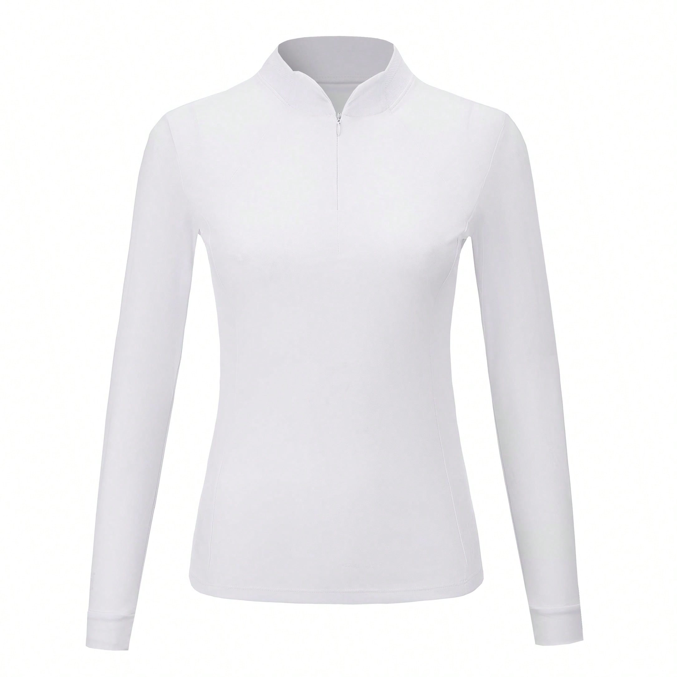 Langärmliges Reit-T-Shirt für  – Summer Equestrian Clothing Bewertung und Preis