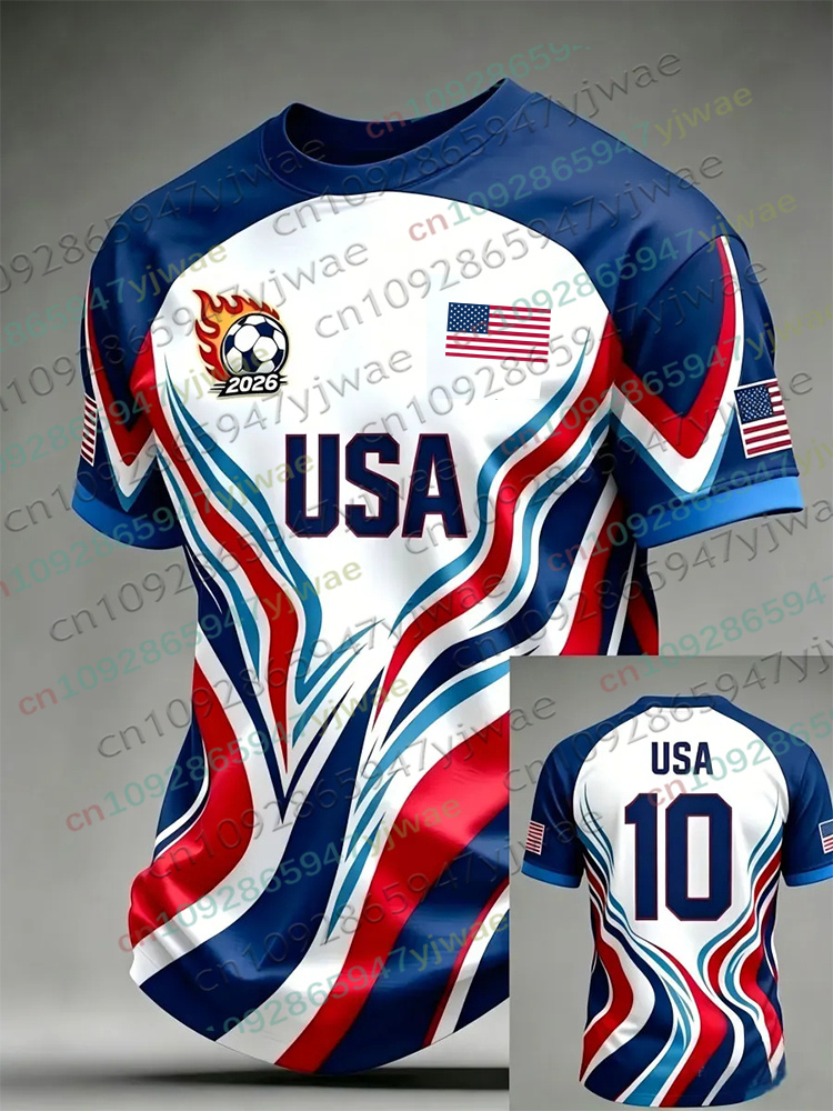 2026 Amerika Fußballtrikot für – Summer Clothing For Teens Bewertung und Preis