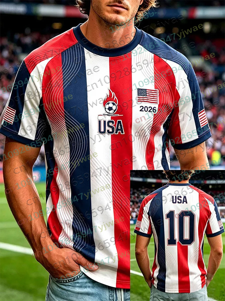 2026 Amerika Fußballtrikot für – Summer Clothing For Teens Bewertung und Preis